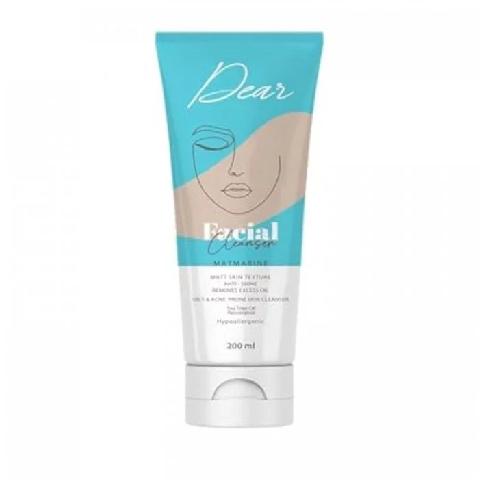 DEAR Facial Cleanser For Oily Skin 200ML
Benefits:Deep Cleansing: The cleanser effectively removes dirt, oil, and impurities