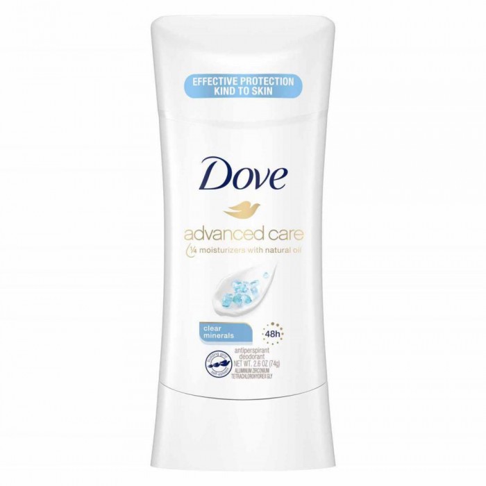 Dove Advanced Care Antiperspirant Deodorant Restore 74G -With a classic, clean and delicate scent, this deodorant gives you up to 48 hours of protection. -Infused with our signature moisturizers 1/4 in natural oil, this | Veela Beauty Dove Advanced Care Antiperspirant Deodorant Restore 74G -With a classic, clean and delicate scent, this deodorant gives you up to 48 hours of protection. -Infused with our signature moisturizers 1/4 in natural oil, this | Veela Beauty