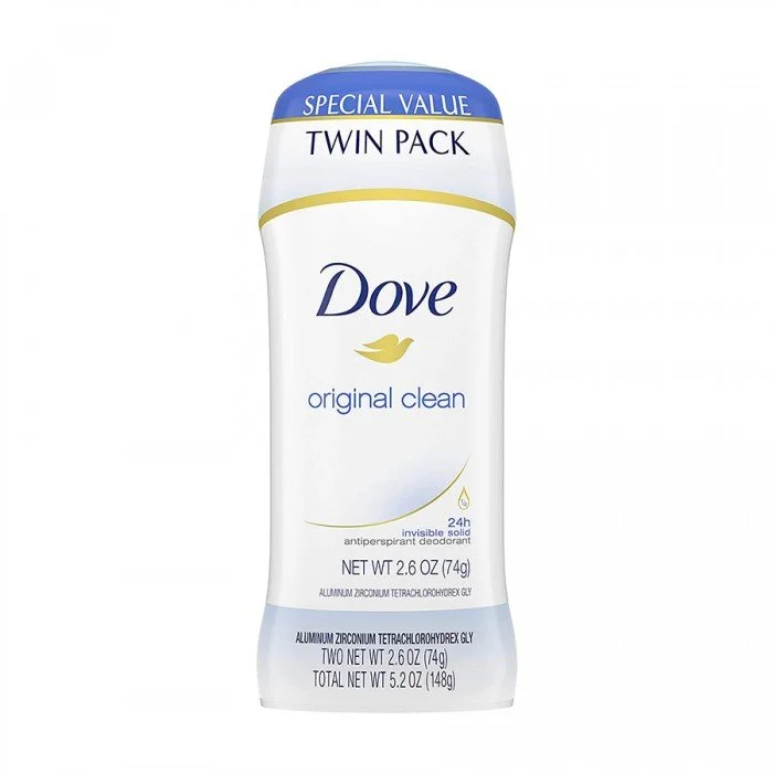 Dove Invisible Solids provide 24-hour odor and wetness