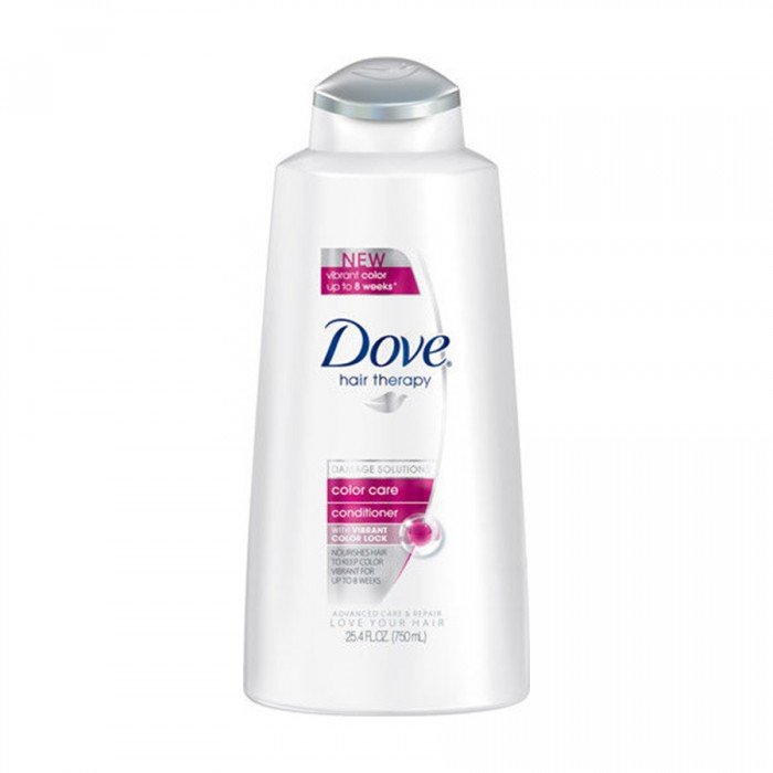 Dove Hair Therapy Damage Solutions Color Care Conditioner, For nourished, healthy-looking hair , Keeps color vibrant for up to 8 weeks , With vibrant color lock , Advanced care and repair | Veela Beauty Dove Hair Therapy Damage Solutions Color Care Conditioner