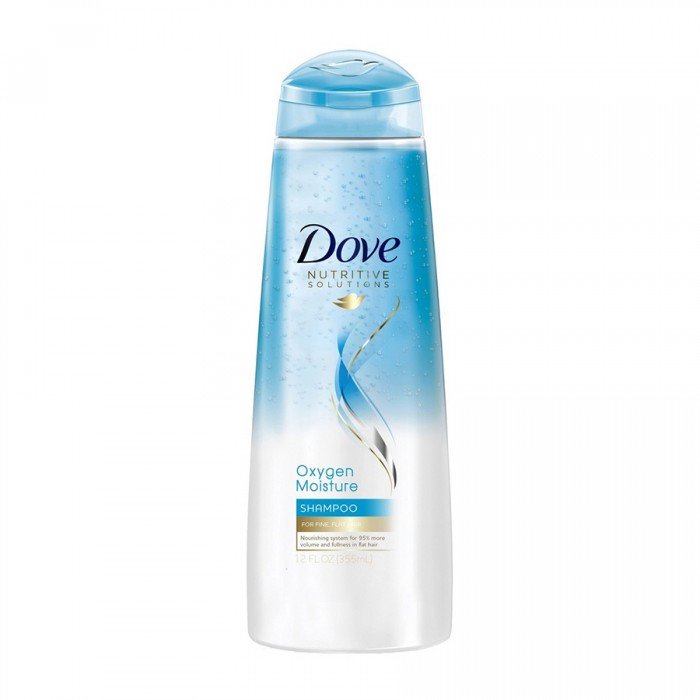 Dove Oxygen Moisture Shampoo helps to add volume and body