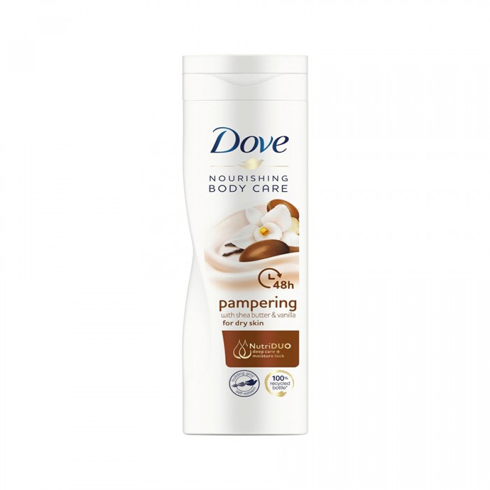Dove Purely Pampering Nourishing Lotion Moisturising Cream Body Lotion with Shea Butter & Vanilla 250ml -Dove Pampering Body Lotion with Shea butter & Vanilla for a beautiful screen. -Lotion infused with a rich blend of | Veela Beauty Dove Purely Pampering Nourishing Lotion Moisturising Cream Body Lotion with Shea Butter & Vanilla 250ml -Dove Pampering Body Lotion with Shea butter & Vanilla for a beautiful screen. -Lotion infused with a rich blend of | Veela Beauty