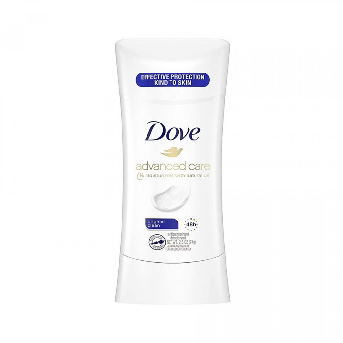 Dove Advanced Care Antiperspirant Deodorant Restore 74G -With a classic, clean and delicate scent, this deodorant gives you up to 48 hours of protection. -Infused with our signature moisturizers 1/4 in natural oil, this | Veela Beauty Dove Advanced Care Antiperspirant Deodorant Restore 74G -With a classic, clean and delicate scent, this deodorant gives you up to 48 hours of protection. -Infused with our signature moisturizers 1/4 in natural oil, this | Veela Beauty
