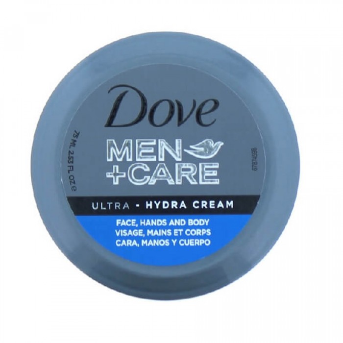 Dove Men Care Ultra Hydra Cream Face Hands & Body 75ml Dove Men Care Ultra Hydra Cream Face Hands & Body 75ml