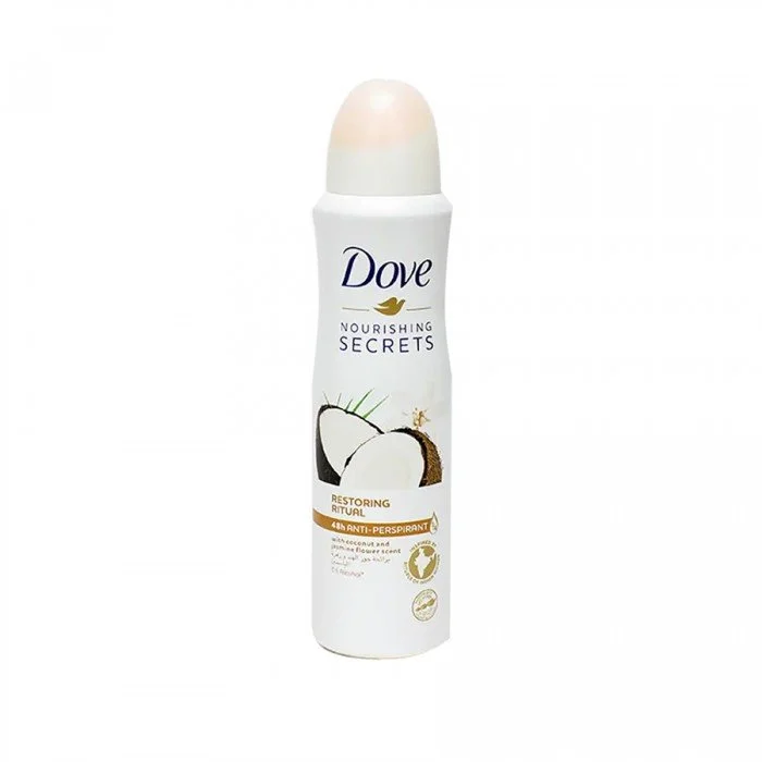 Dove Deodorant Spray Restoring Ritual With Coconut 150 ml
Description:This Dove Deodorant Spray, part of the Restoring Ritual