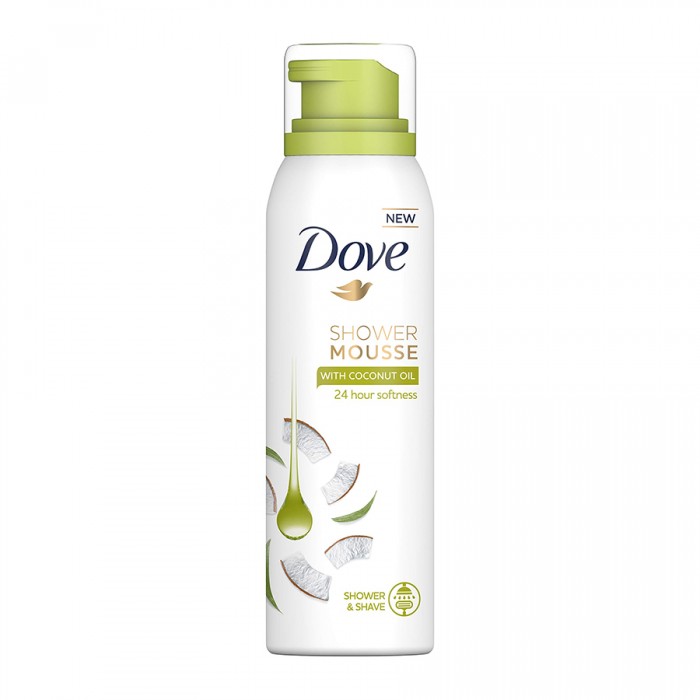Dove have created a new alternative to shower gel; a shower mousse that is perfect for cleansing and shaving. Our pampering shower mousse wraps your body in a creamy lather infused with natural oil. Dove Coconut Oil Sh | Veela Beauty Dove have created a new alternative to shower gel; a shower