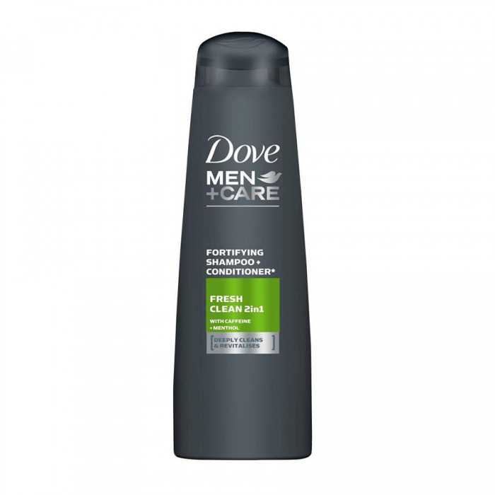 2 in 1 shampoo and conditioner designed for men that want squeaky clean hair. Mens shampoo for dry hair deeply cleans and invigorates hair with a refreshing effect. Enriched with caffeine and sparkling menthol for lon | Veela Beauty 2 in 1 shampoo and conditioner designed for men that want