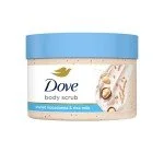 Dove Scrub Macadamia & Rice Milk Exfoliating Body Scrub