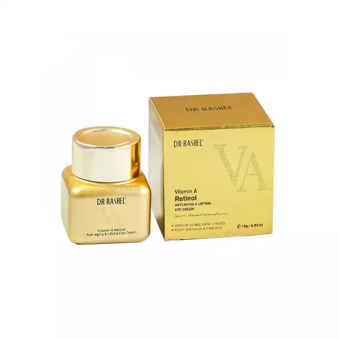 Dr Rashel Vitamin A Retinol Anti-Aging & Lifting Eye Cream 15G
Dr | Veela Beauty Dr Rashel Vitamin A Retinol Anti-Aging & Lifting Eye Cream 15G
Dr | Veela Beauty