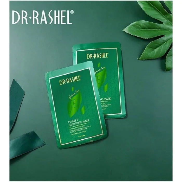 Dr Rashel Green Tea Purify Soothing Mask
Purifies & Softens Skin Mask
Description:This soothing mask is designed to balance your