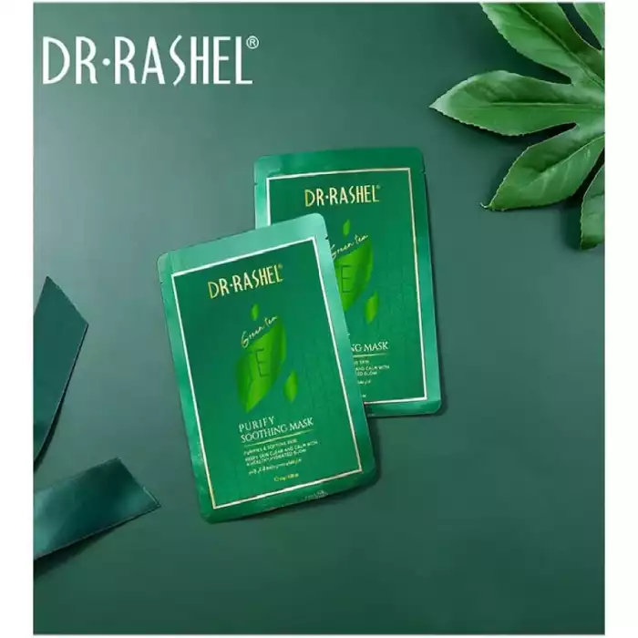 Dr Rashel Green Tea Purify Soothing Mask
Purifies & Softens Skin Mask
Description:This soothing mask is designed to balance your Dr Rashel Green Tea Purify Soothing Mask
Purifies & Softens Skin Mask
Description:This soothing mask is designed to balance your