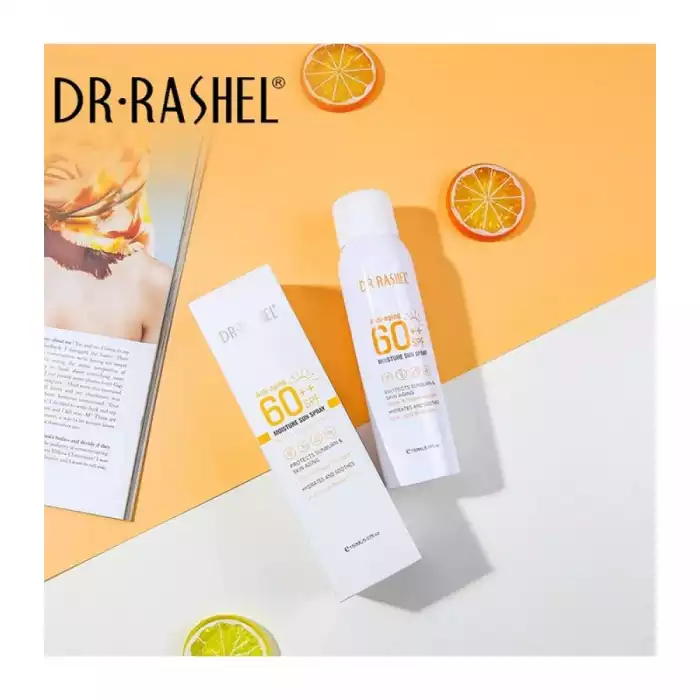 Dr Rashel Anti-Aging SPF 60++ Moisture Sun Spray 150ml
Dr | Veela Beauty Dr Rashel Anti-Aging SPF 60++ Moisture Sun Spray 150ml
Dr | Veela Beauty