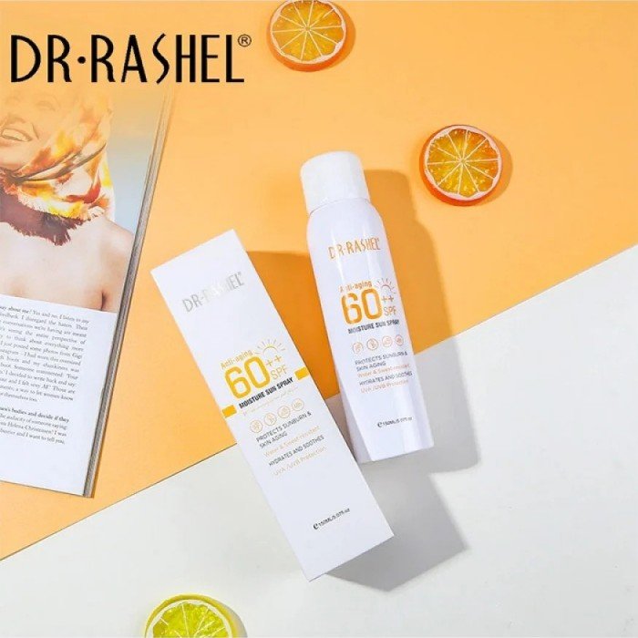 Dr Rashel Anti-Aging SPF 60++ Moisture Sun Spray 150ml
Dr | Veela Beauty