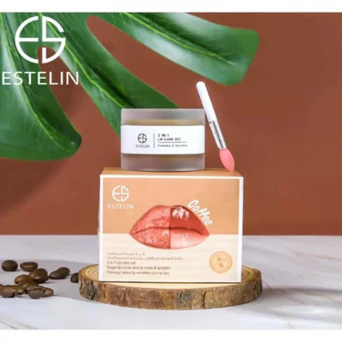 Estelin coffe 3 In 1 Lip Care Set 5g Estelin 3 In 1 Lip Care Set - Coffee Benefits: | Veela Beauty Estelin coffe 3 In 1 Lip Care Set 5g Estelin 3 In 1 Lip Care Set - Coffee Benefits: | Veela Beauty