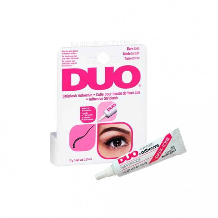 Duo Dark Tone Eyelash Adhesive 7g black
Product Description: Ardell DUO Striplash Adhesive (Dark Tone, 7g) is a top-selling lash