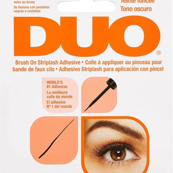 Duo Brush-On Striplash Adhesive Dark Tone