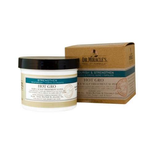 Dr. MiracleS Strengthen Hot Gro Hair & Scalp Treatment 113G Dr. MiracleS Strengthen Hot Gro Hair & Scalp Treatment 113G
