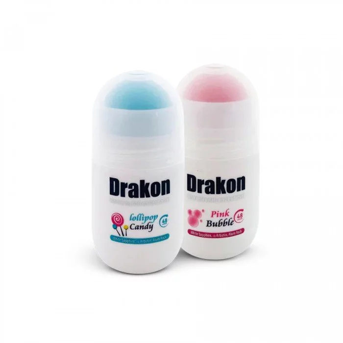 Drakon Deodorant Roll On Lollipop + Pink Bubble - 50 ML
Benefits of Drakon Roll-On:Reduced Sensitivity:For individuals with