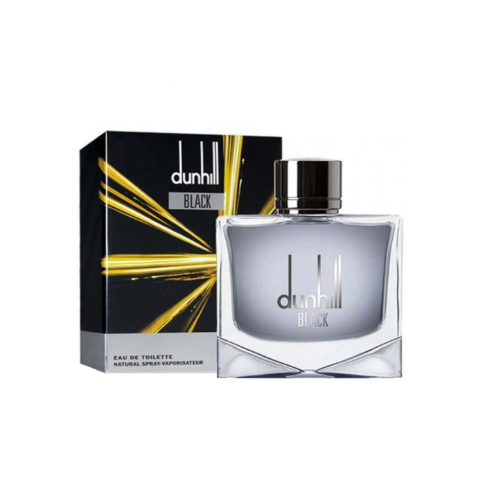 Dunhill Design House Launched Black In 2008 As A Woody Aromatic Fragrance For Men. The Scent Features A Fragrant Fusion Of Soothing Lavender, Nettle And Exotic Jasmine That Dries Down Into A Magnificently Earthy Base Com | Veela Beauty Dunhill Design House Launched Black In 2008 As A Woody