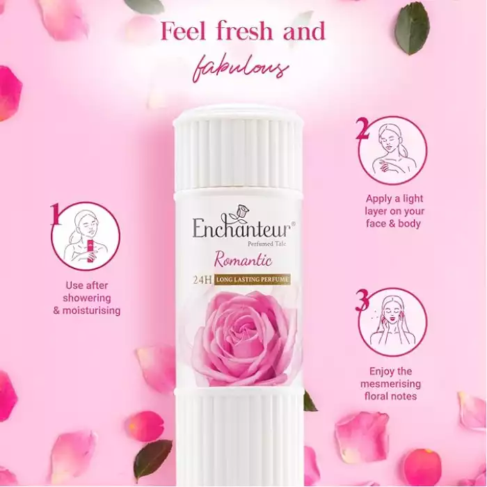 Enchanteur Perfumed Talc Romantic 250g Enchanteur Perfumed Talc Romantic 250g