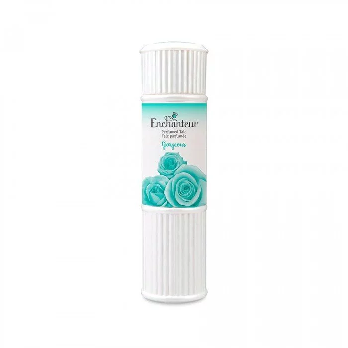 Enchanteur -Gorgeous- Talc Fragrance Powder, 125 g Enchanteur Gorgeous Perfumed TalcExperience the delicate blend of Musk