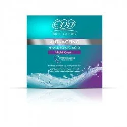 Eva Skin Clinic AntiAgeing Hyaluronic Acid Night Cream 45ml |Veela Beauty