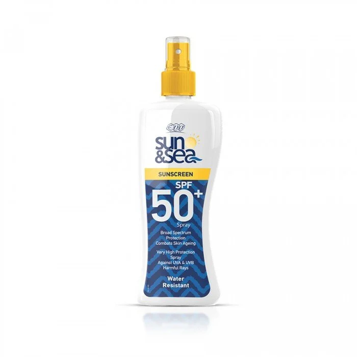 Eva Sun & Sea Adults Sunscreen Spray SPF50 200ml Eva Sun & Sea Adults Sunscreen Spray SPF50 200ml |