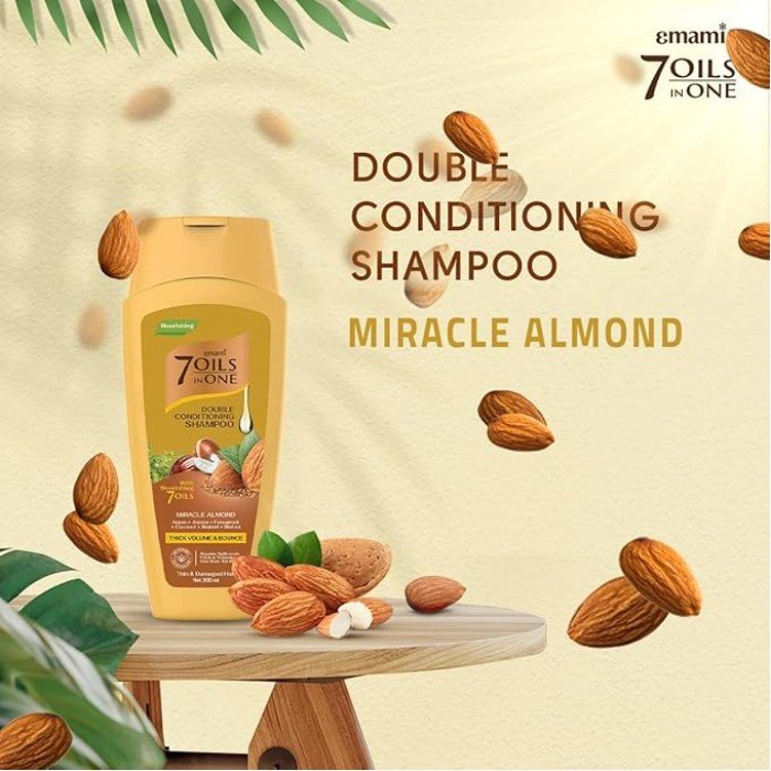 The Emami 7 Oils in One Double Conditioning Shampoo with