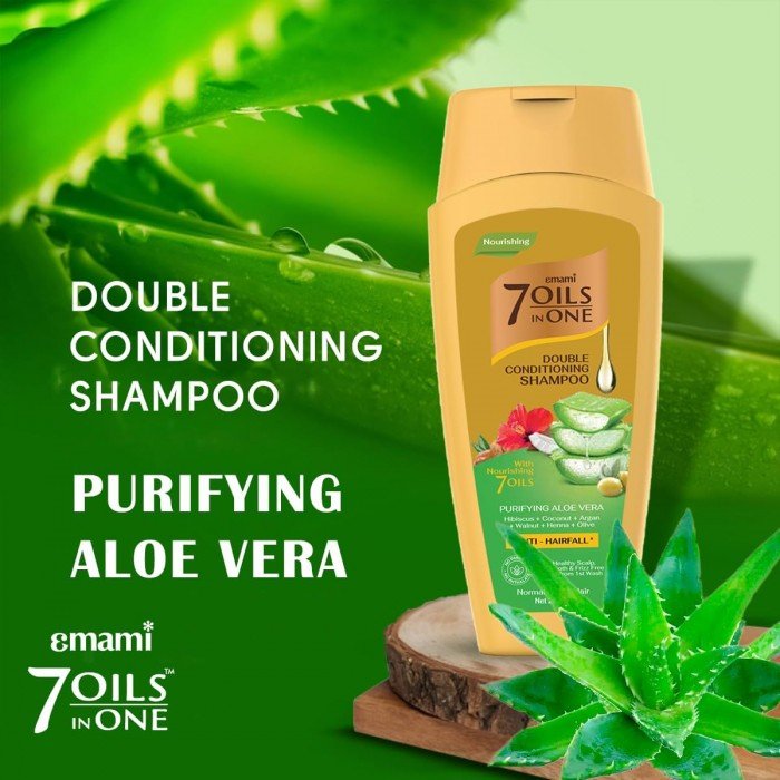 Emami 7 Oils in One Double Conditioning Shampoo