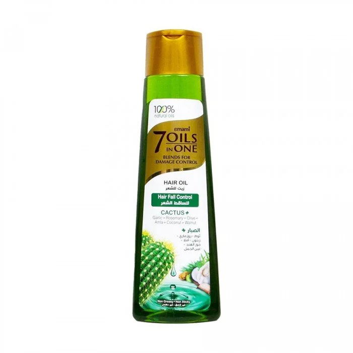 Emami 7 in 1 Cactus Oil 200ml Emami 7 in 1 Cactus Oil 200ml
Made from a unique blend of seven different oils, Emami’s