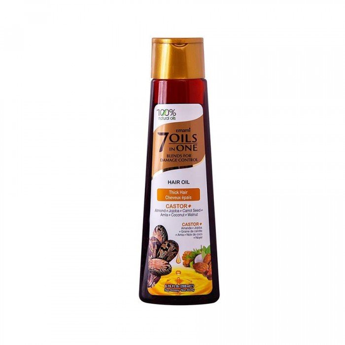 Emami 7 Oils In One For Damage Control Hair Oil Thin Dull &