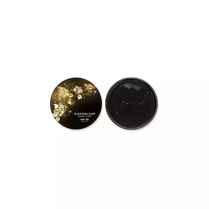 Eyenlip Black Snail Slime Hydrogel Eye Patch 60 Sheets | Eyenlip Black Snail Slime Hydrogel Eye Patch 60 Sheets |