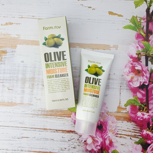 Farm Stay Olive Intensive Moisture Foam Cleanser 100Ml Farm Stay Olive Intensive Moisture Foam Cleanser 100Ml