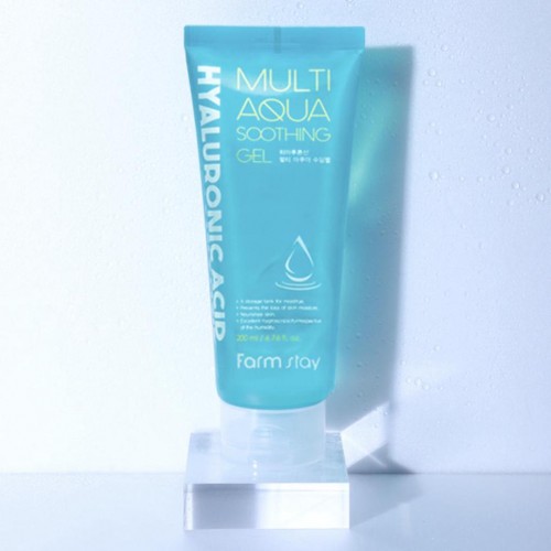 Farm Stay Hyaluronic Acid Multi Aqua Soothing Gel 200Ml Farm Stay Hyaluronic Acid Multi Aqua Soothing Gel 200Ml