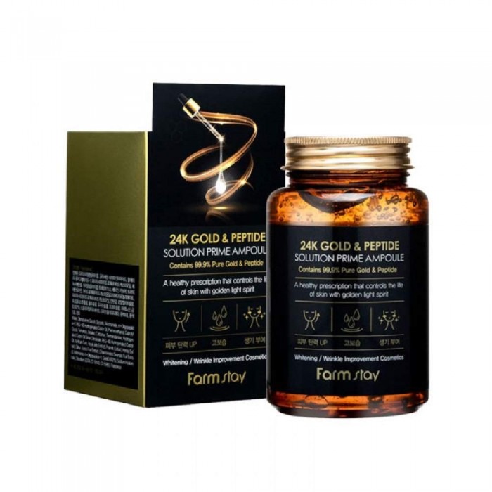 Contains 99.9% Pure Gold & PeptideA healthy prescription that controls the life of skin with golden light spiritThis gold ampoule adjusts the imbalance of your skin caused by the aging process, which focuses on clean and | Veela Beauty Contains 99 | فييلا بيوتي