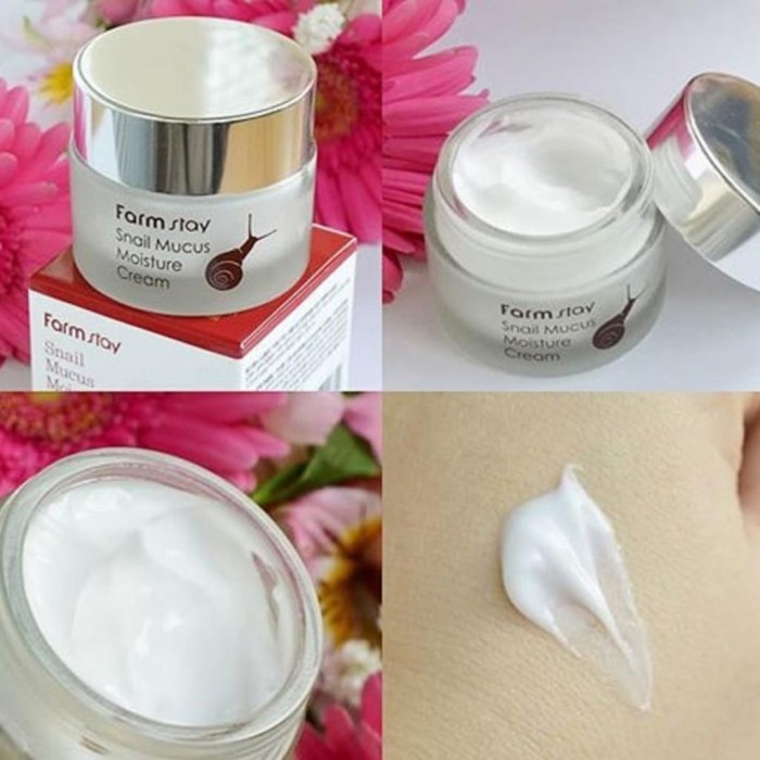 Moisturizing cream with snail mucus extract | فييلا