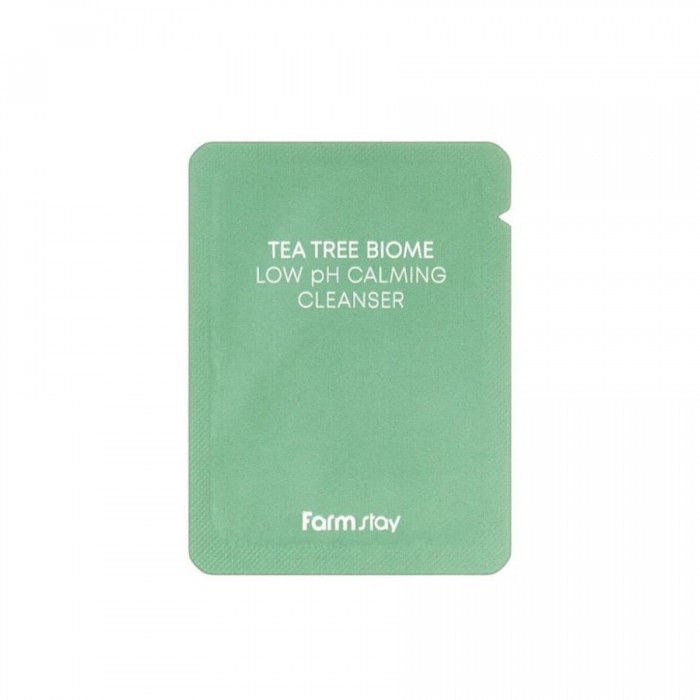 فارمستي منظف مهدئ بدرجة حموضة منخفضة من تي تري بيوم Farmstay Tea Tree Biome Low pH