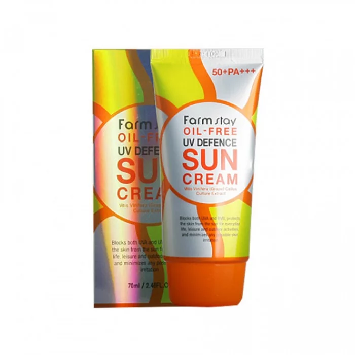 This refreshing and soft cream type sun cream blocks UAV