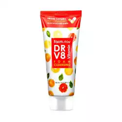 Farm Stay Dr-V8 Vitamin Foam Cleansing 100Ml |Veela Beauty