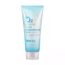 Farm Stay O2 Premium Aqua Foam Cleansing 100Ml |Veela Beauty