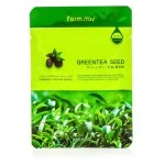 Farmstay Visible Difference Mask Sheet Greentea Seed 1Sheet