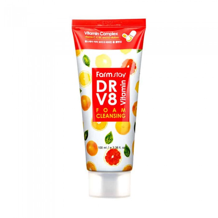 Farm Stay DR-V8 Vitamin Foam Cleansing is an air cleansing Farm Stay DR-V8 Vitamin Foam Cleansing is an air cleansing