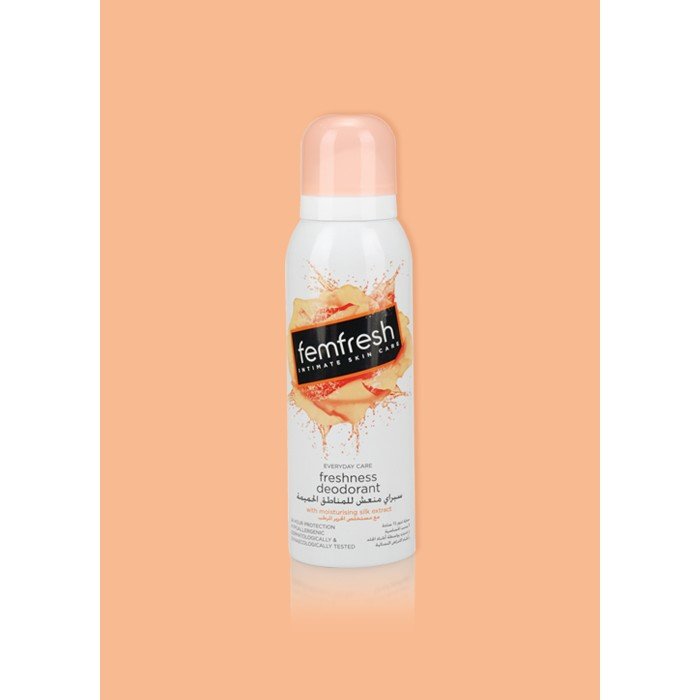 Femfresh Deodorant Spray is a talc-free formula that