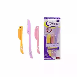 Flamingo Razor For Face & Body Shaving 3 Pcs