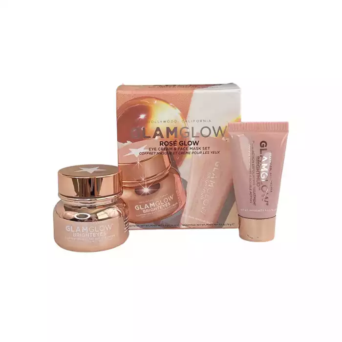 Glam Glow Set Dual-Action Exfoliant Mask & Illuminating Eye Cream
Product DescriptionGlamglow Rose Glow Set | Veela Beauty Glam Glow Set Dual-Action Exfoliant Mask & Illuminating Eye Cream
Product DescriptionGlamglow Rose Glow Set | Veela Beauty