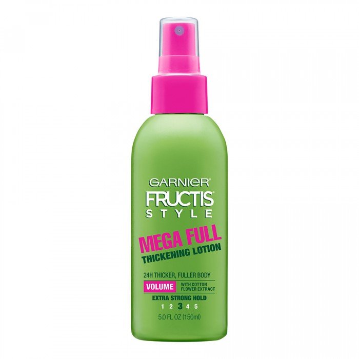 Garner Fructose Style Volume Hairspray is a versatile