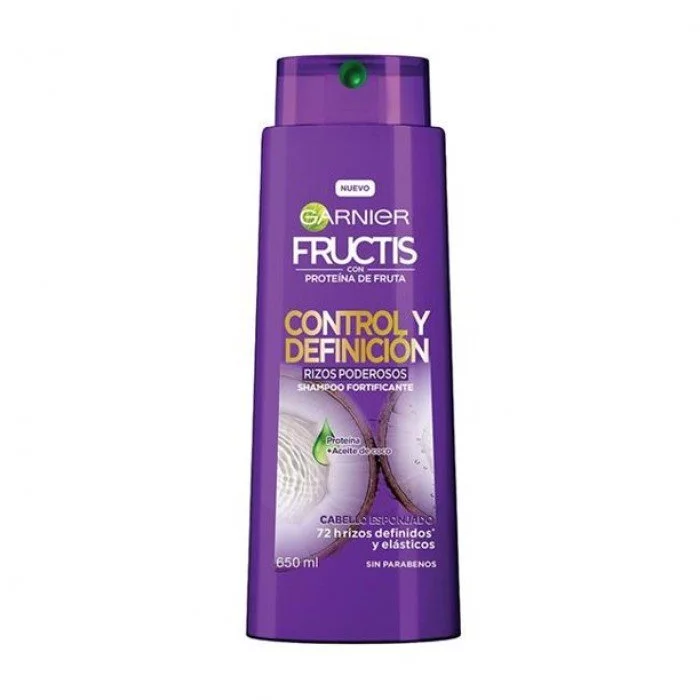 Defined and elastic curls with Fructis, Control and