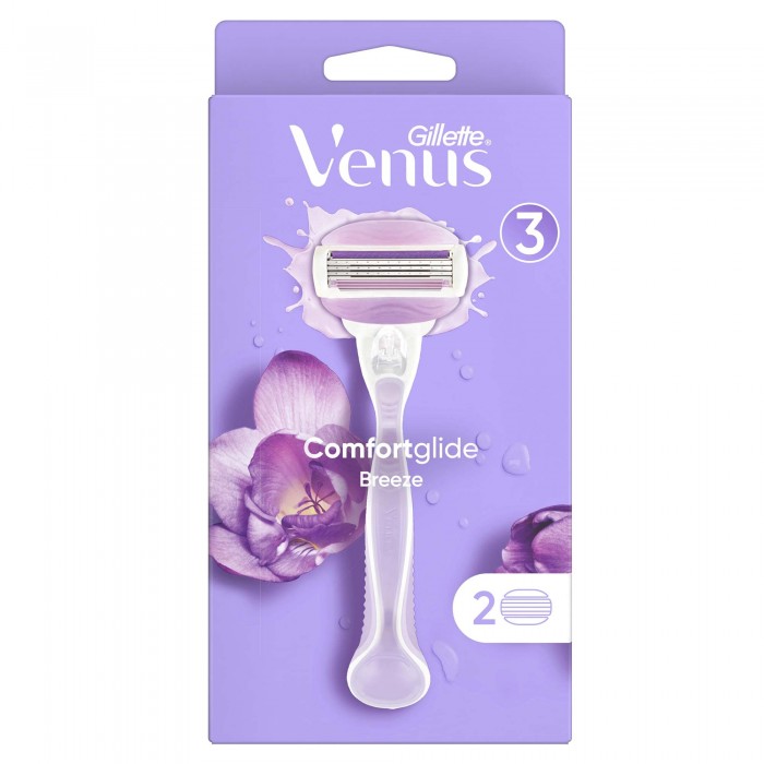 Gillette Venus Comfortglide Breeze Razor With 2 Gillette Venus Comfortglide Breeze Razor With 2