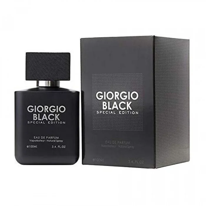 Giorgio Black Special Edition Ii Combines Note Of Spices, Citruses, Cedar And Iris. The Composition Is Warmer And More Sensual Than The Debut. It Opens With Accords Of Bergamot And Pink Pepper. Spicy Notes Of Cardamom An | Veela Beauty Giorgio Black Special Edition Ii Combines Note Of Spices