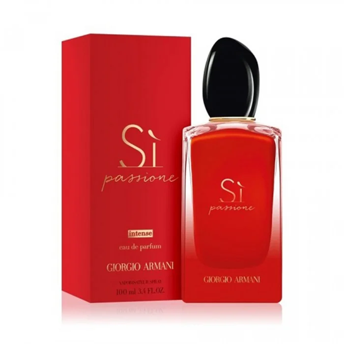 Giorgio Armani Si Passion Intense for Women Eau de Parfum 100 ml black currantHeart note: jasmine absoluteBase note: cedar wood, patchouli, vanilla and white musk | Veela Beauty Giorgio Armani Si Passion Intense for Women Eau de Parfum